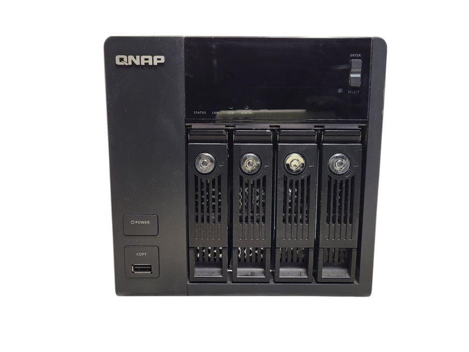 QNAP TS-469 Pro 4-bay NAS /w Intel Atom 1Gb w/ 1x 3TB SATA HDD