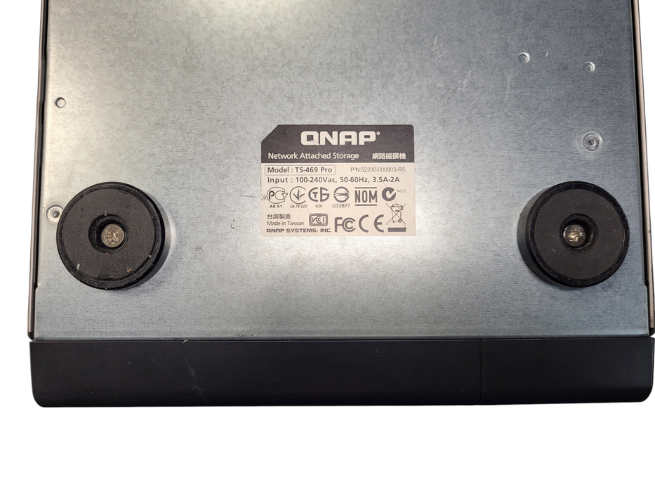 QNAP TS-469 Pro 4-bay NAS /w Intel Atom 1Gb w/ 1x 3TB SATA HDD