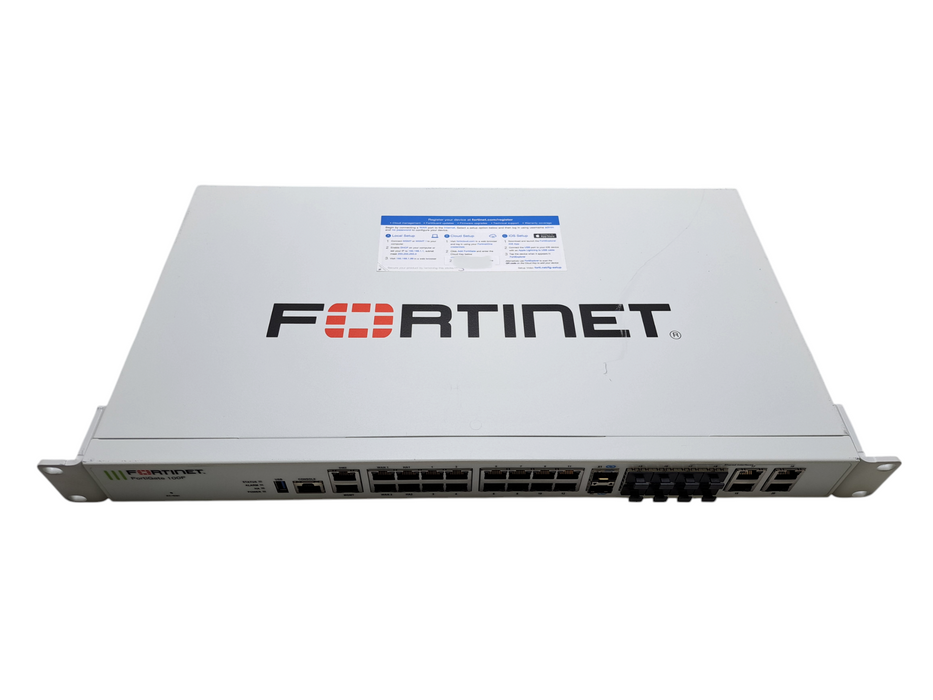 Fortinet FortiGate 100F Network Security Firewall - FG-100F *READ*