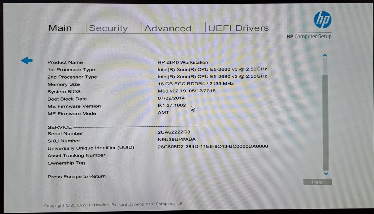 HP Z640 Workstation | 2x Xeon E5-2680 v3, 16GB DDR4, Quadro K2000, No HDD