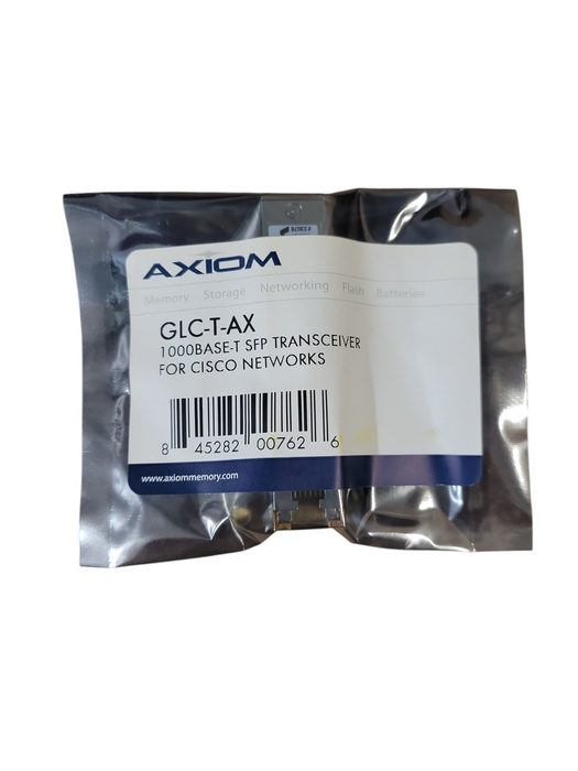Axiom GLC-T-AX 100Base-T SFP Gigabit Interface Converter | New
