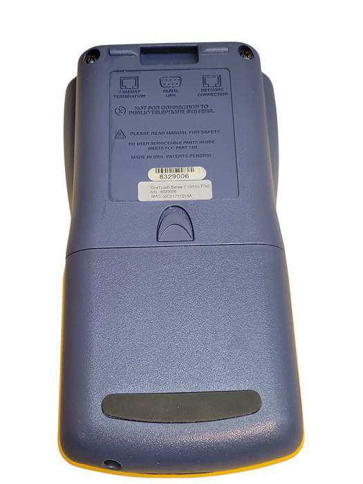 Fluke OneTouch Series II Portable Handheld Network Assistant, READ