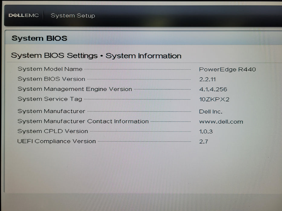 Dell PowerEdge R440 8x 2.5" 2x Xeon Silver 4110 @2.10GHz, 64GB DDR4, PERC H730P