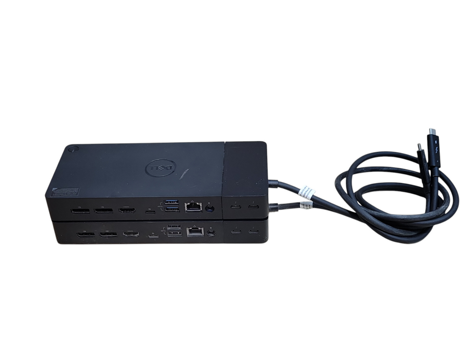 Lot of 2x Dell WD22TB4 K20A001 Docking Station TB4 USB C Only