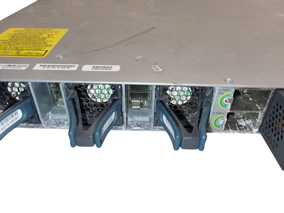 Cisco WS-C3850-12XS-E V02 | 12-Port 1/10G SFP+ Network Switch | 2x PSU READ