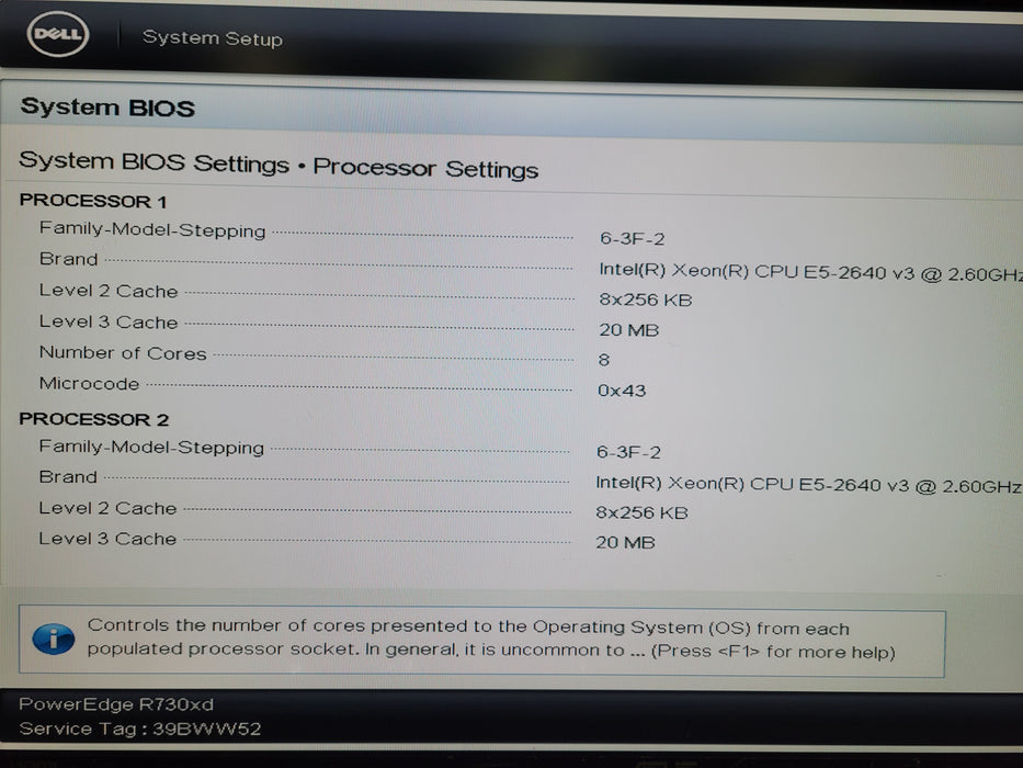 Dell PE R730xd 2U 12x3.5", 2x Xeon E5-2640v3, 16GB DDR4 No HDD,H730 Mini, 2x750W