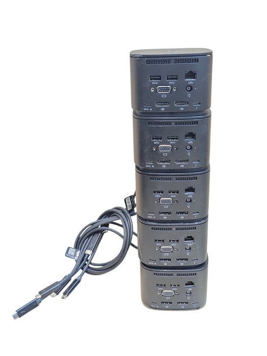 Lot of 5x HP Thunderbolt Dock HSN-IX01 120W G2 Docking Station USB-C, Only
