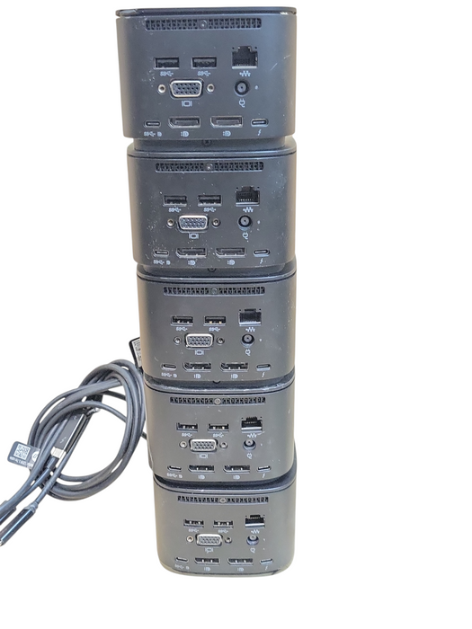 Lot of 5x HP Thunderbolt Dock HSN-IX01 120W G2 Docking Station USB-C, Only