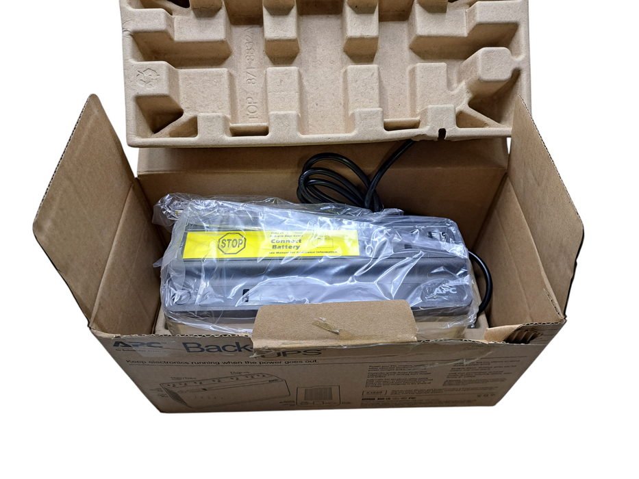 APC Back-UPS 600 BE600M1 120V USB 7-Outlet Charging Port w/ Battery (Open Box)