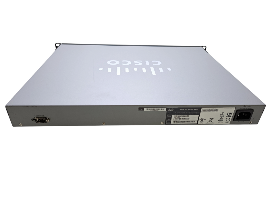 Cisco SG500-28MPP-K9 V03 | 28-Port Gigabit PoE+ Stackable Managed Switch *READ*
