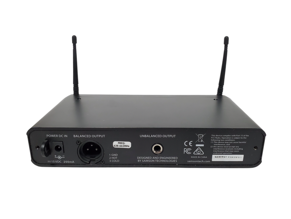 Samson CR88 UHF Wireless Receiver *READ*