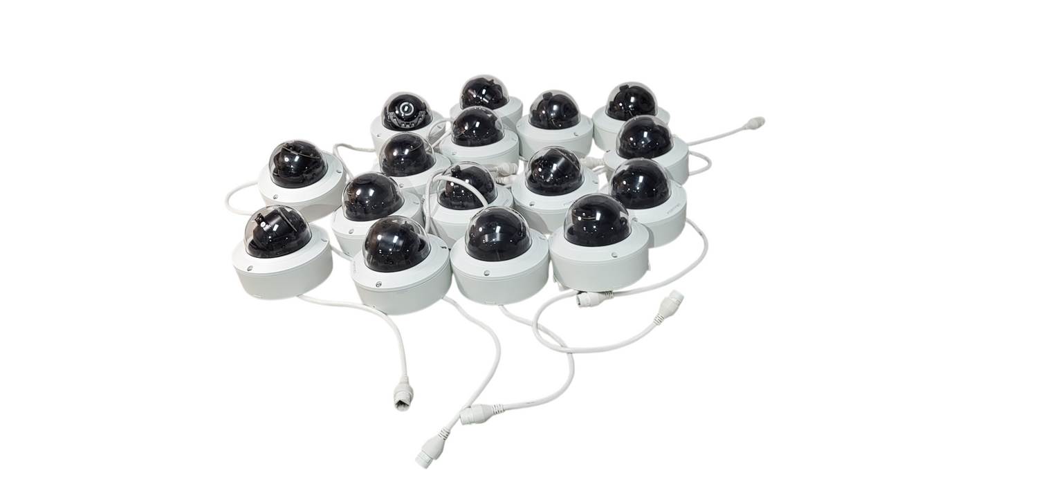 Lot of 16 Fortinet FortiCam CD51 Security Cameras | Parts or Repair