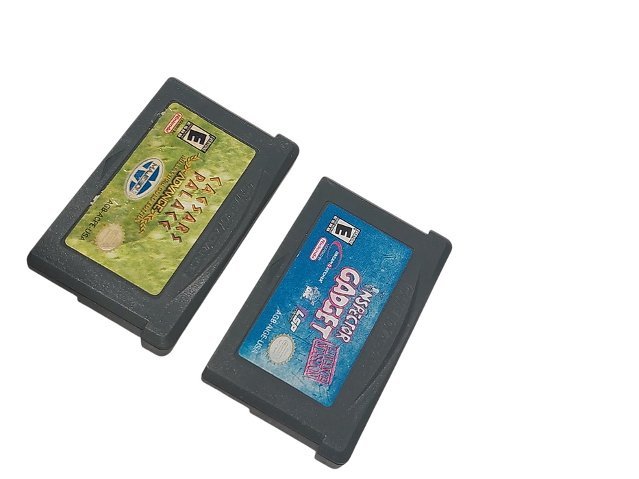 Nintendo Gameboy Advance Game Cartridges 2- Ceasars Palace & Inspector Gadget