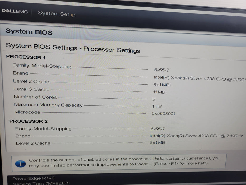 Dell PowerEdge R740 - 2x Xeon Silver 4208 32GB DDR4 PERC H740P 2x750W PSU