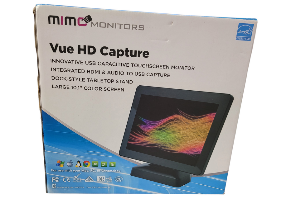 Mimo Monitors UM-1080CP-B Vue HD Capture 18110-10120100