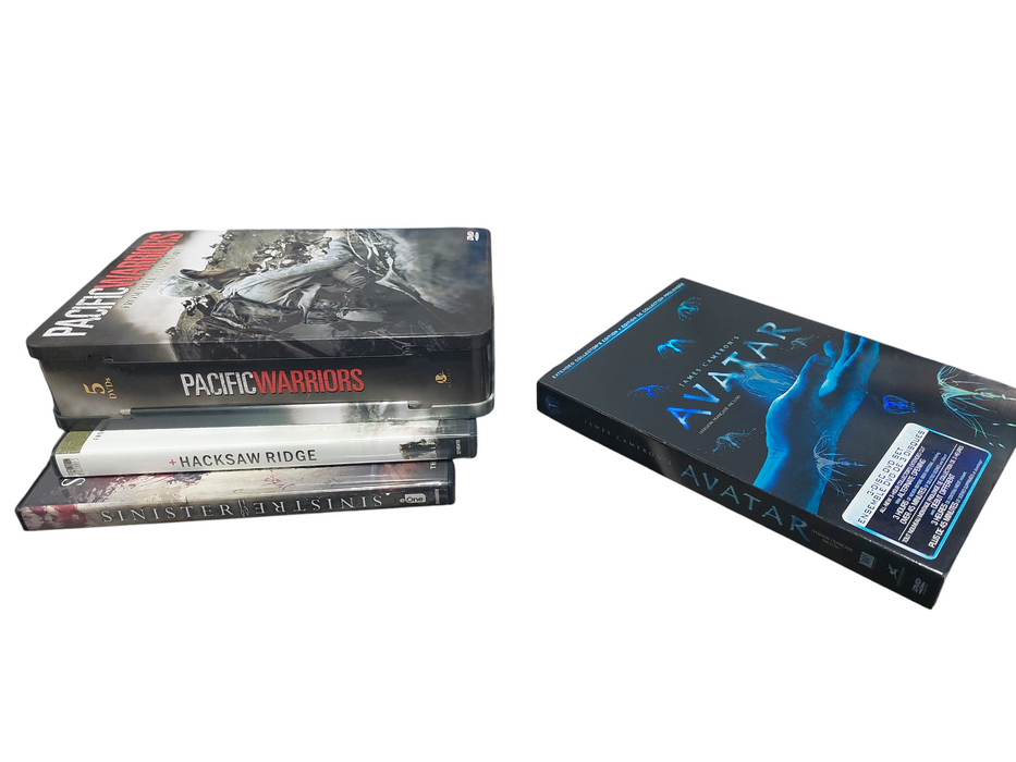 Box of 80 Used DVD's