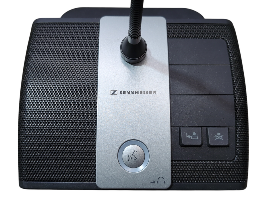 Sennheiser ADN C1 Gooseneck Conference Microphone Chairperson Unit w/ Battery BA