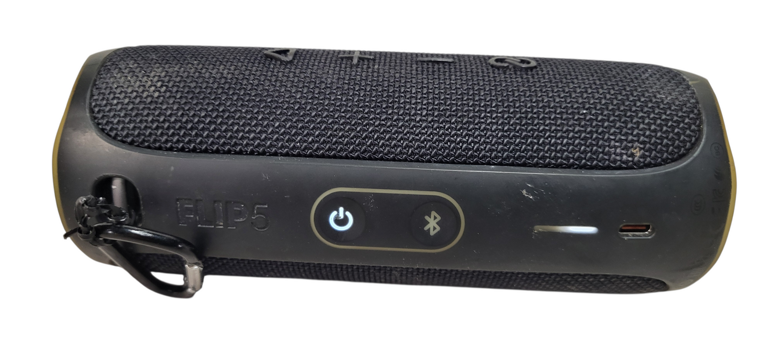 JBL Flip 5 Black Portable Bluetooth Speaker | READ