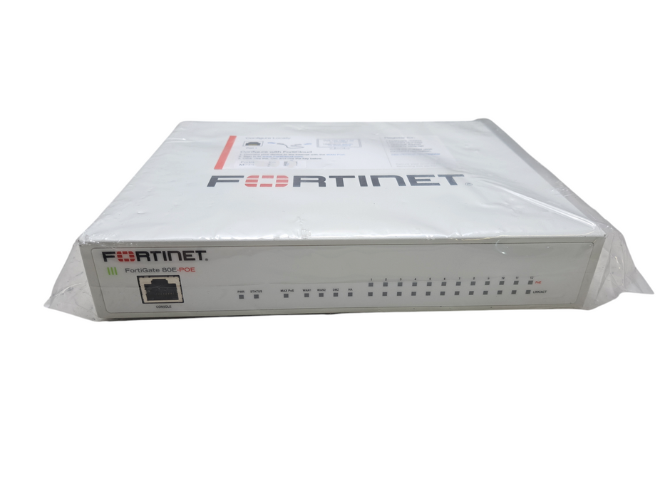 Fortinet FortiGate 80E POE Firewall Security Appliance FG-80E-POE (Open Box)