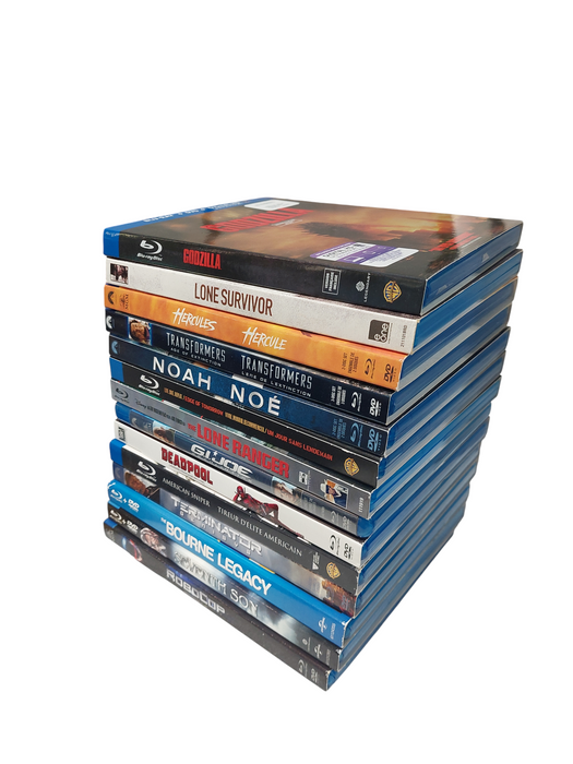 Bundle of 14 Used Blurays