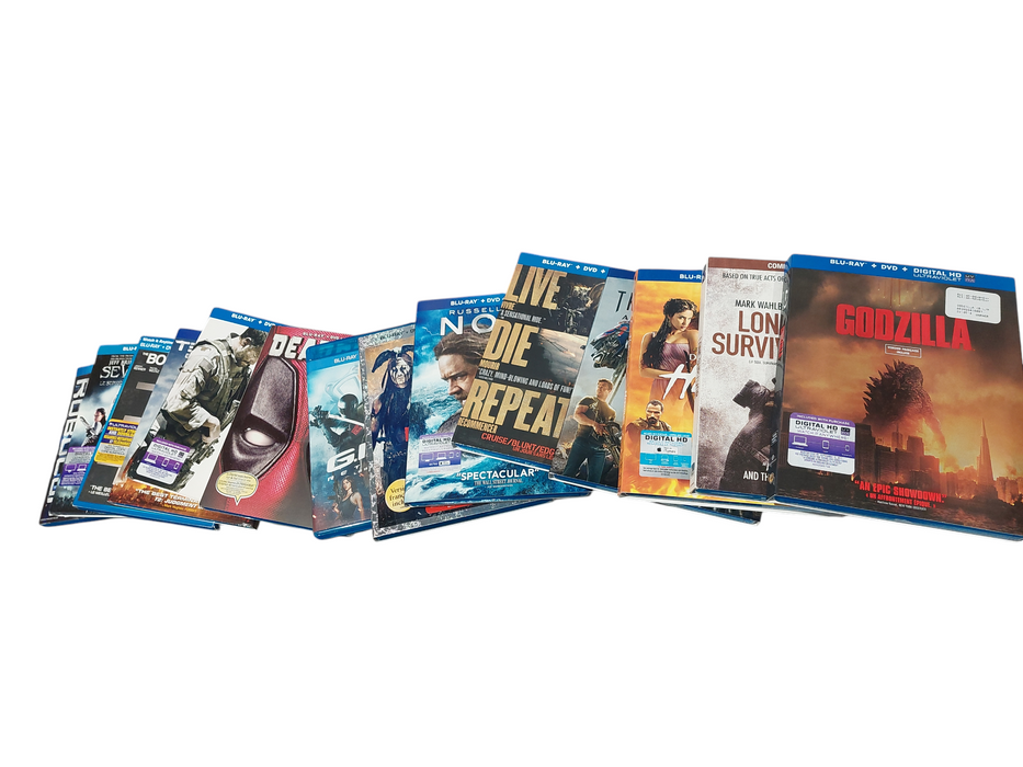 Bundle of 14 Used Blurays