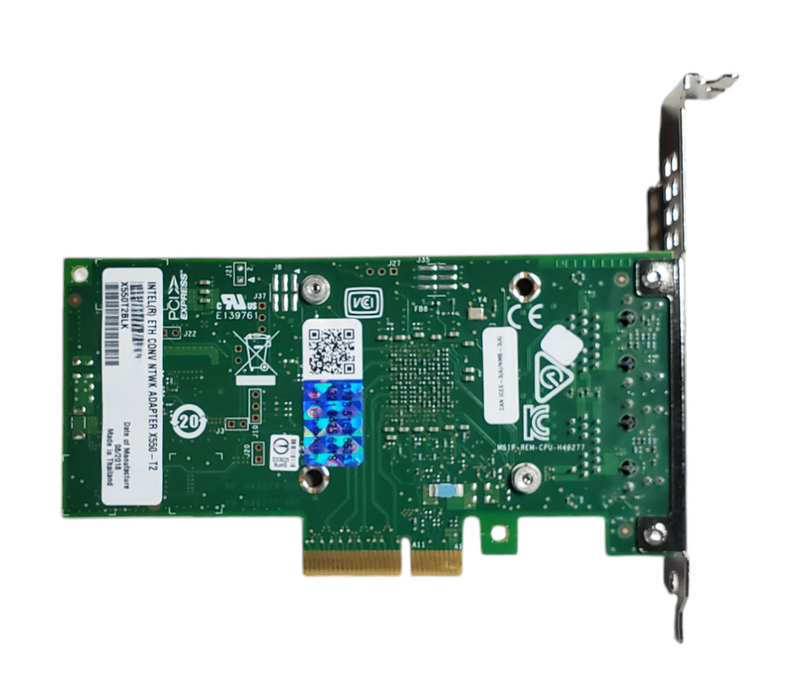 Intel X550-T2 | Dual Port 10G RJ-45 PCIe Network Adapter