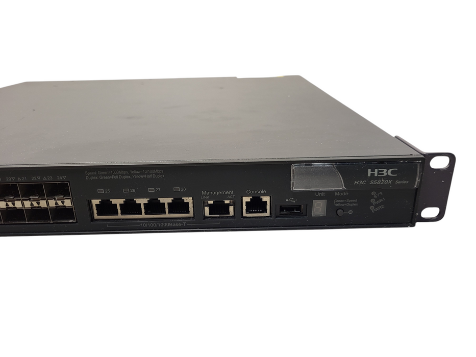 HP A5820X Series A5820X-24XG-SFP+ 24-Port SFP Switch