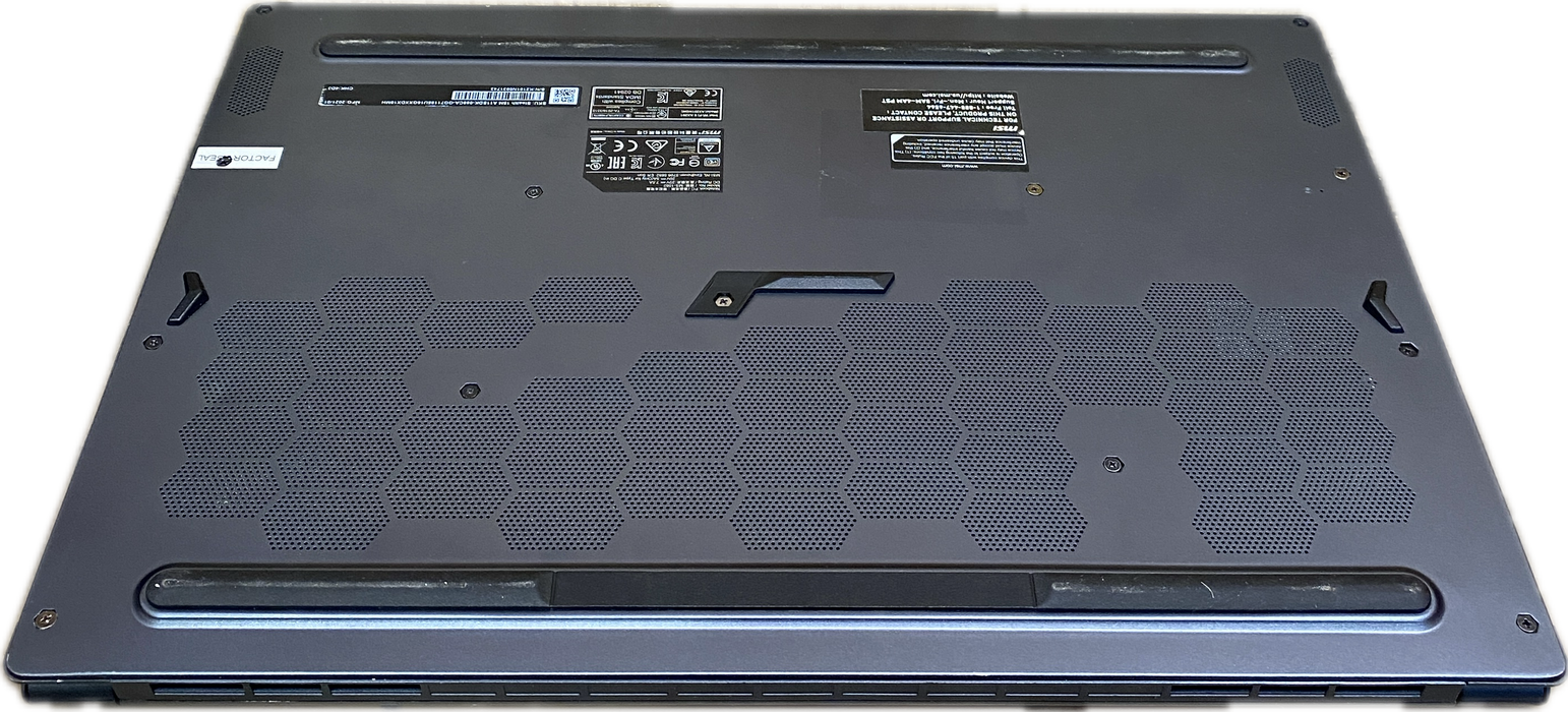 MSI Stealth 15M i7-1185G7 GTX1660 6GB GPU 16GB RAM 256SSD No Power Adapter READ!