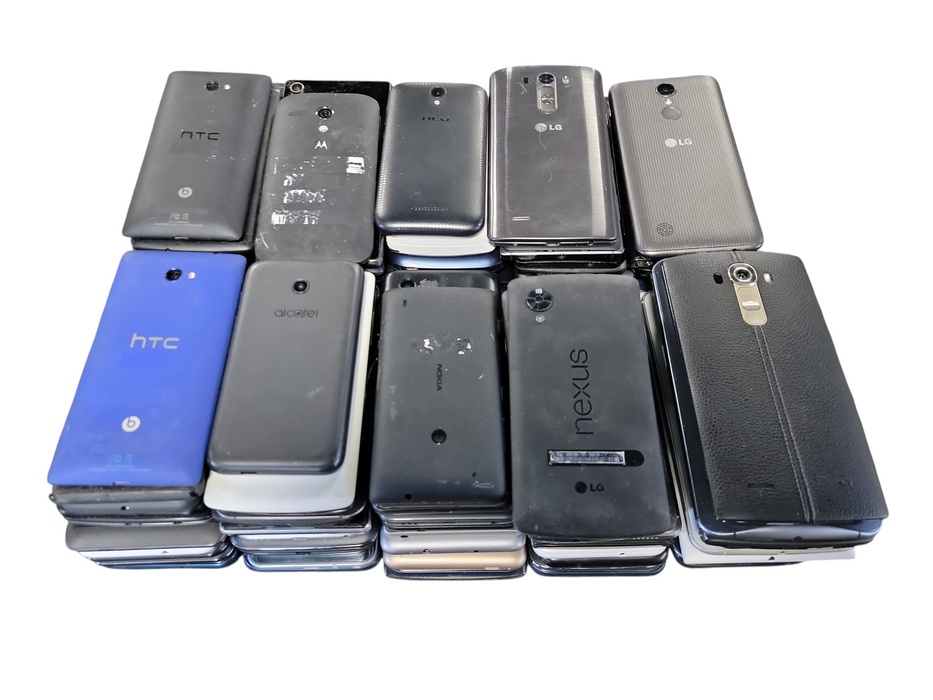 Lot of 100x Assorted Android [Mix Brands | AS-IS]