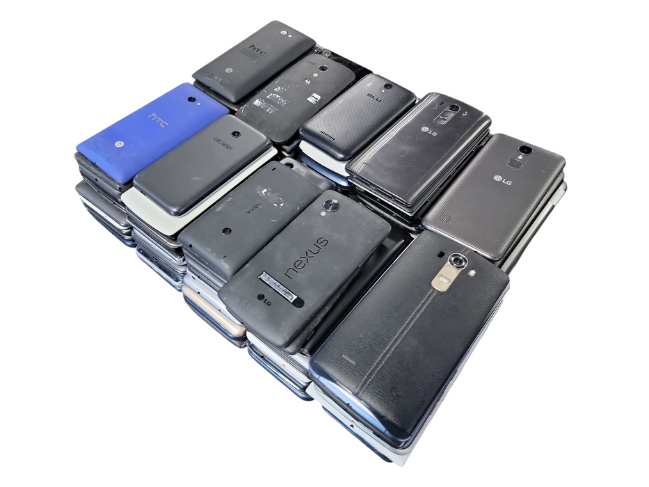 Lot of 100x Assorted Android [Mix Brands | AS-IS]