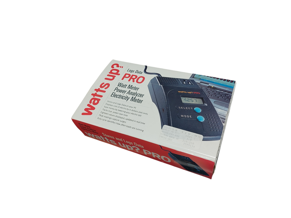 Whats Up Logs Data Pro Watt Meter