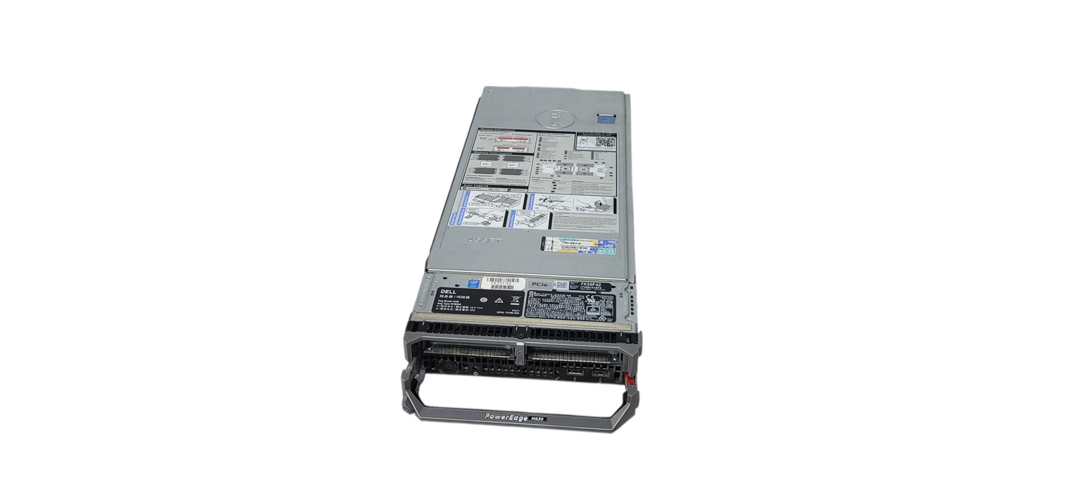 Dell PowerEdge M630 Blade Server 2× Xeon E5-2620 v3 | 16GB RAM | PERC H730 Mini