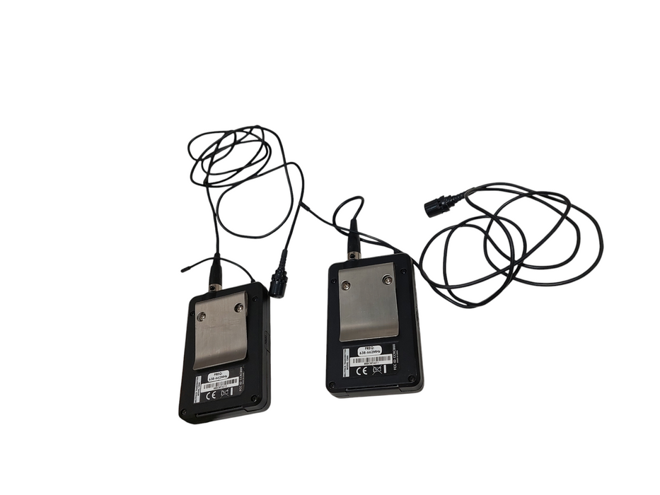 Pair of Samson CB88 BeltPack Transmitter Model: CB88 Freq.638-663mhz