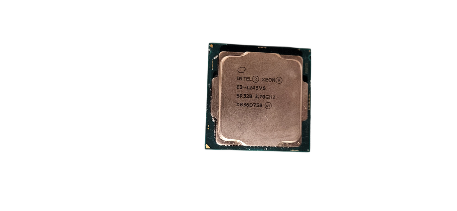 Intel Xeon E3-1245V6 3.7GHz Quad Core Processor CPU SR32B