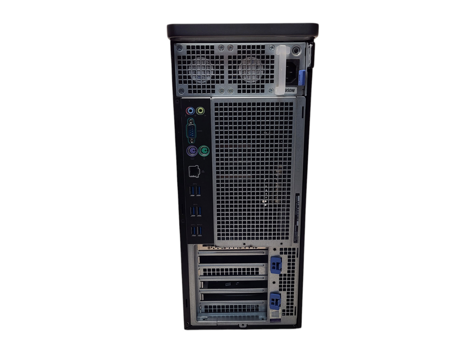 Dell Precision 5820 Tower i9-10980XE 16GB DDR4 1TB 2.5" SSD P2200 GPU 950W PSU