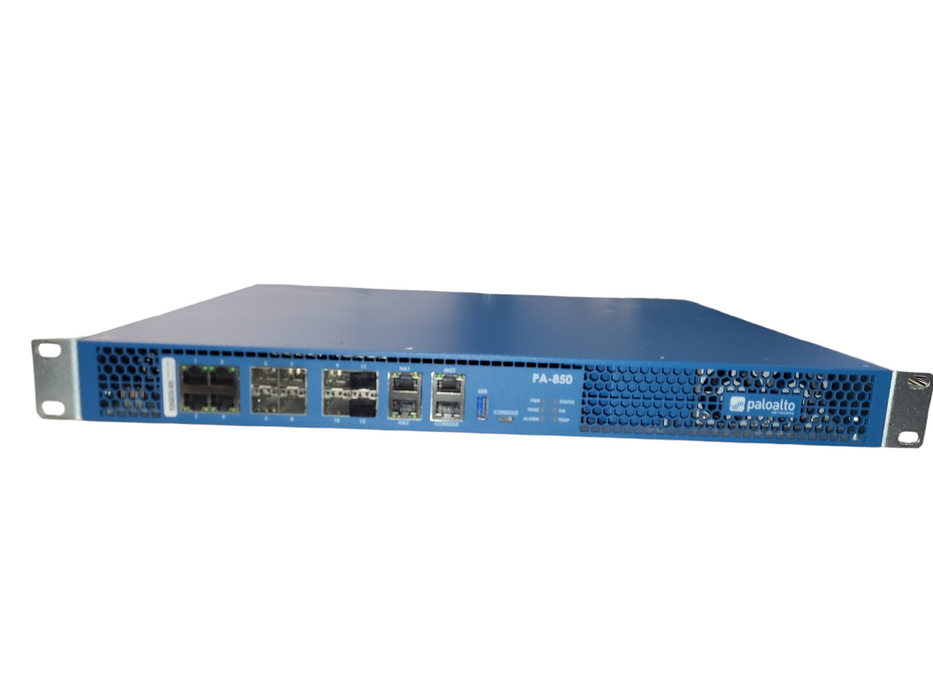 Palo Alto Networks PA-850 Next Gen Enterprise Firewall Appliance