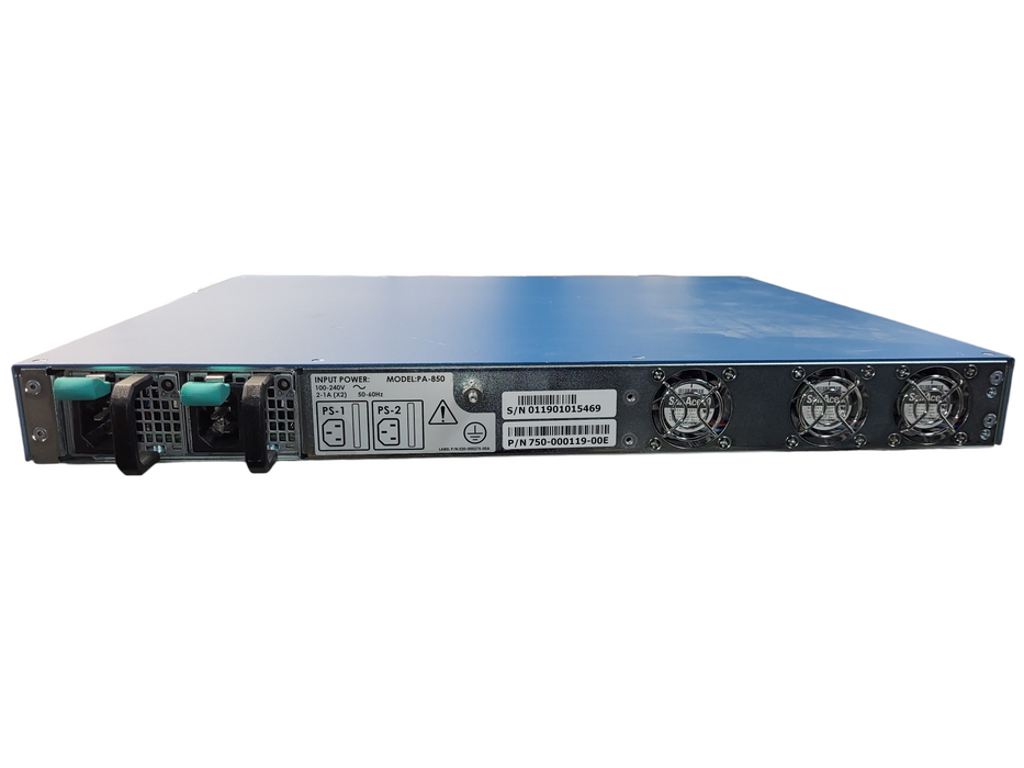 Palo Alto Networks PA-850 Next Gen Enterprise Firewall Appliance
