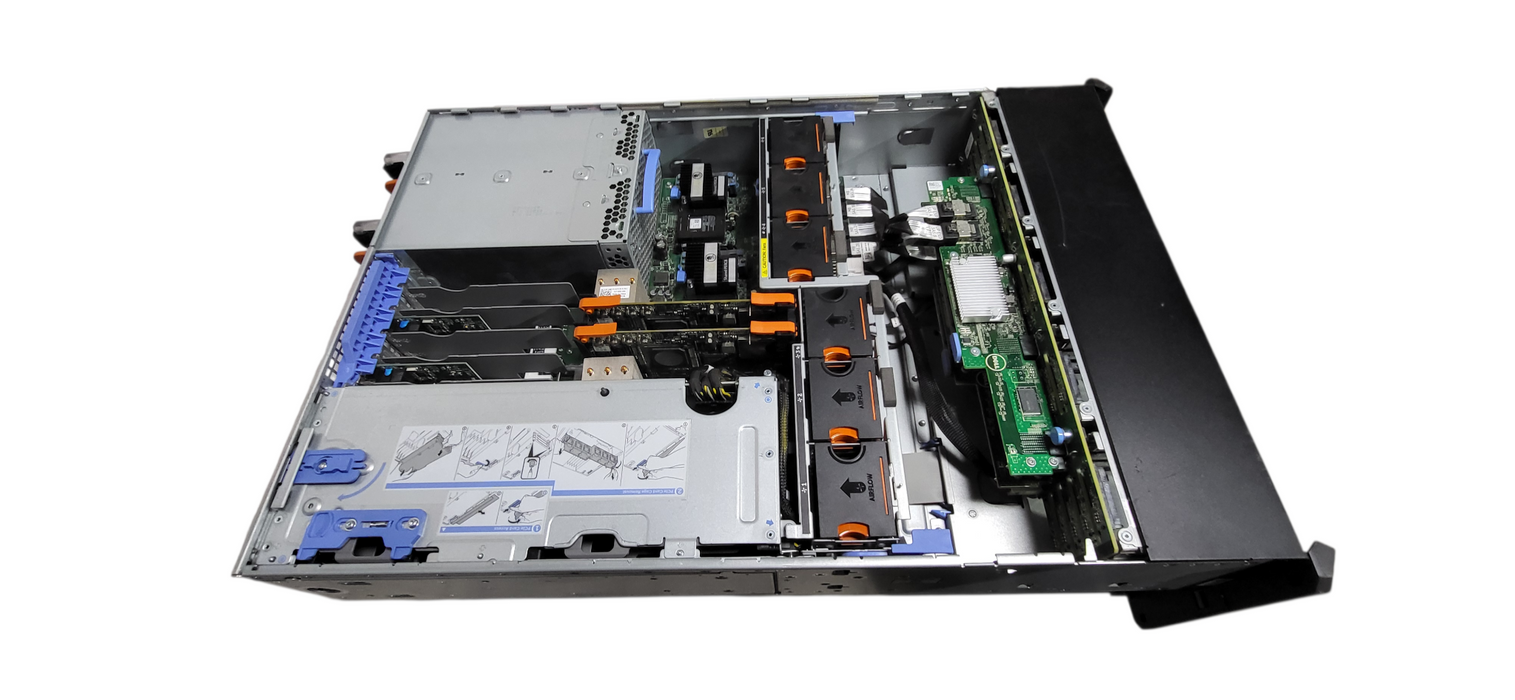 Dell PowerEdge VRTX Chassis w/ Dual Shared PERC8, 4×1100W PSU & Dual SD Modules