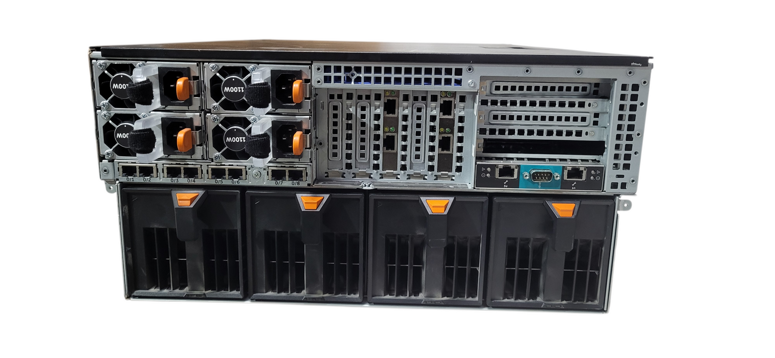 Dell PowerEdge VRTX Chassis w/ Dual Shared PERC8, 4×1100W PSU & Dual SD Modules