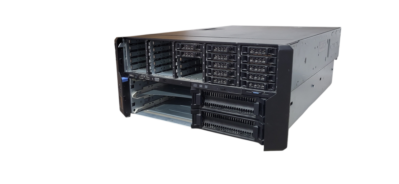 Dell PowerEdge VRTX Chassis w/ Dual Shared PERC8, 4×1100W PSU & Dual SD Modules