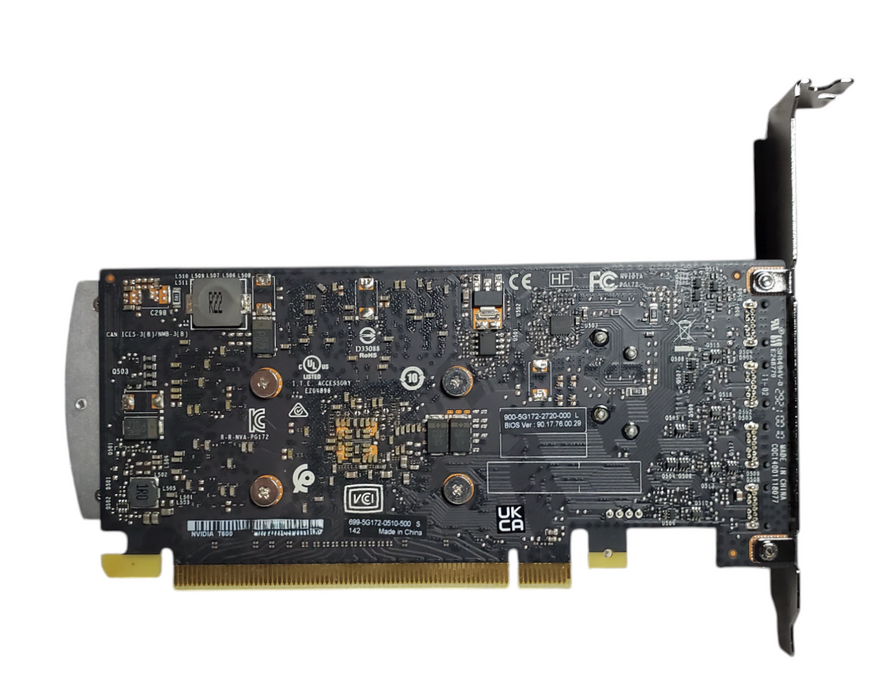 NVIDIA Quadro T600 4GB GDDR6 Graphics Card - 4xMiniDP