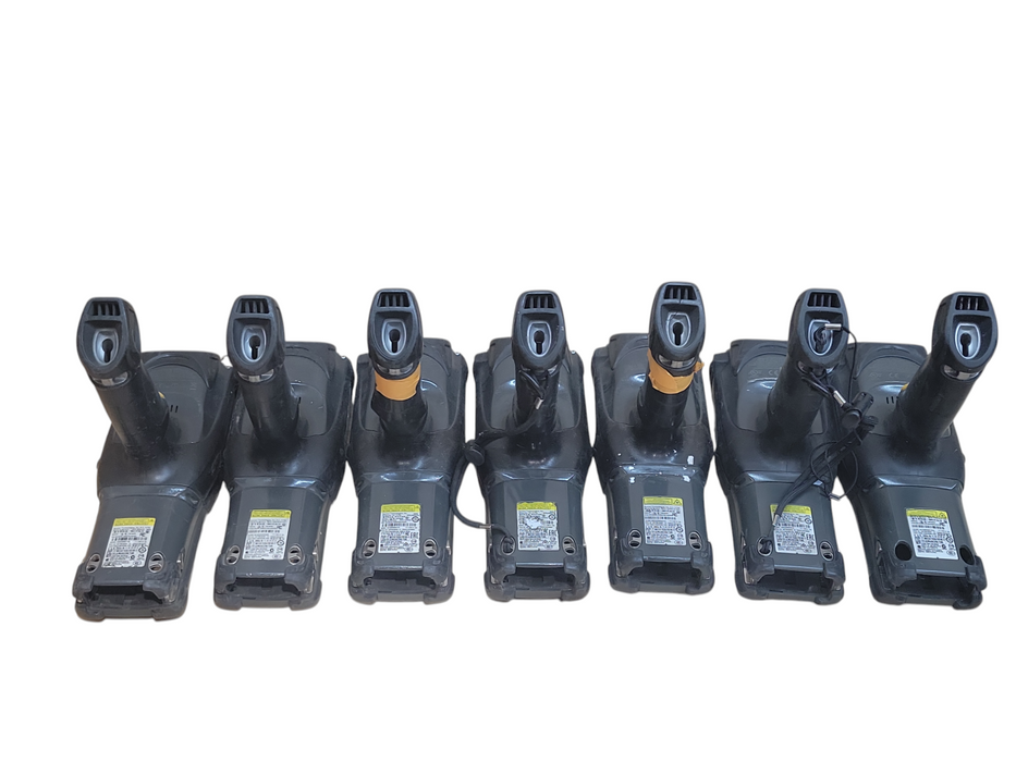 Lot of 7x Symbol MC92N0 Series barcode scanners, no battery, READ