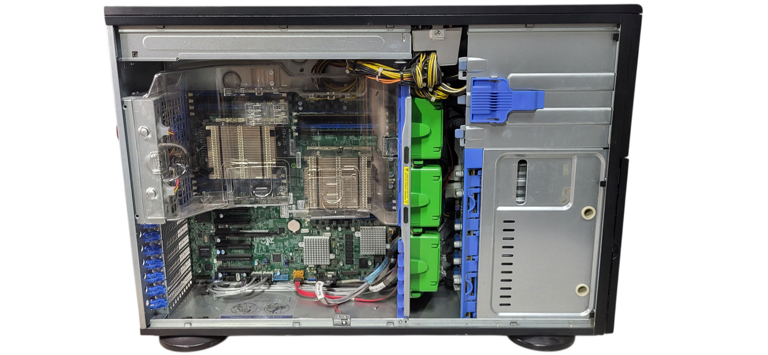 Supermicro CSE-745  w/ X10DRH-C/I Dual Xeon E5-2620 v4|16GB RAM|RAID 3108|No HDD