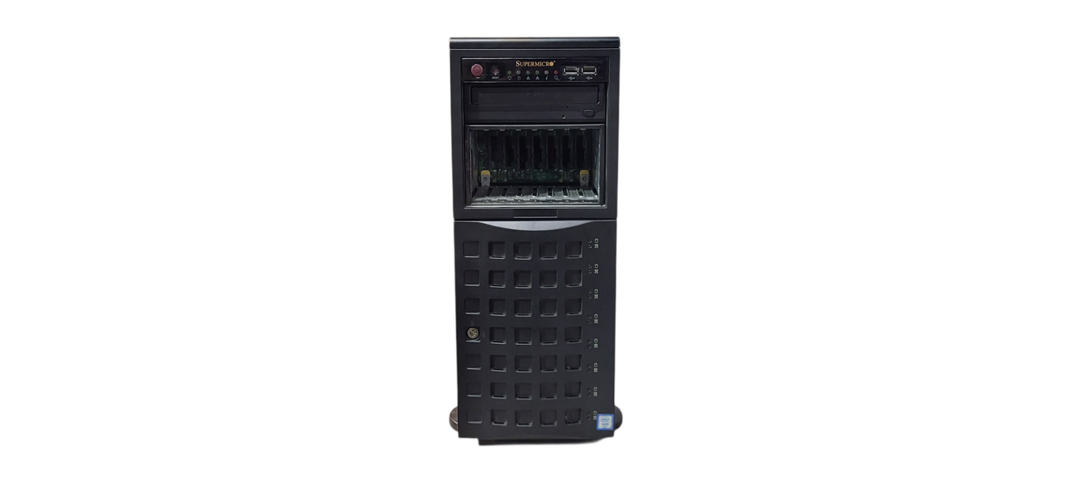 Supermicro CSE-745  w/ X10DRH-C/I Dual Xeon E5-2620 v4|16GB RAM|RAID 3108|No HDD