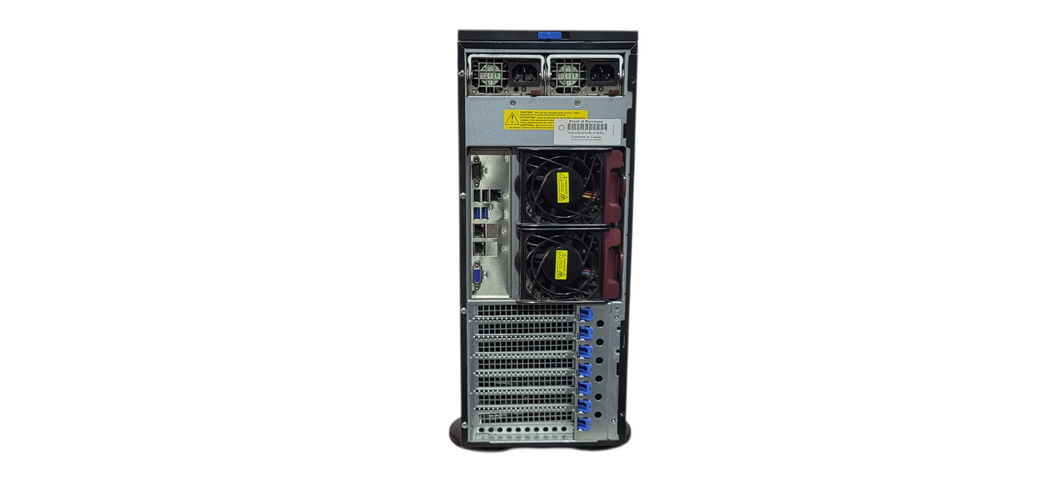 Supermicro CSE-745  w/ X10DRH-C/I Dual Xeon E5-2620 v4|16GB RAM|RAID 3108|No HDD