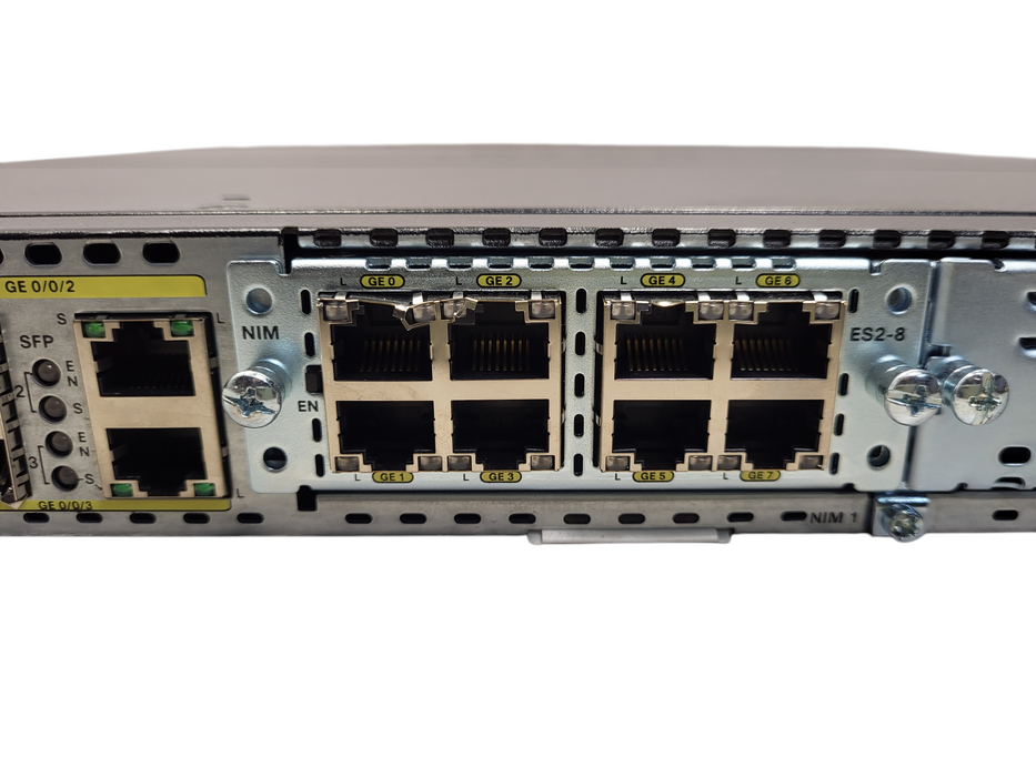 Cisco ISR4431/K9 Series Integrated Services Router, ES2-8, 2x PSU READ