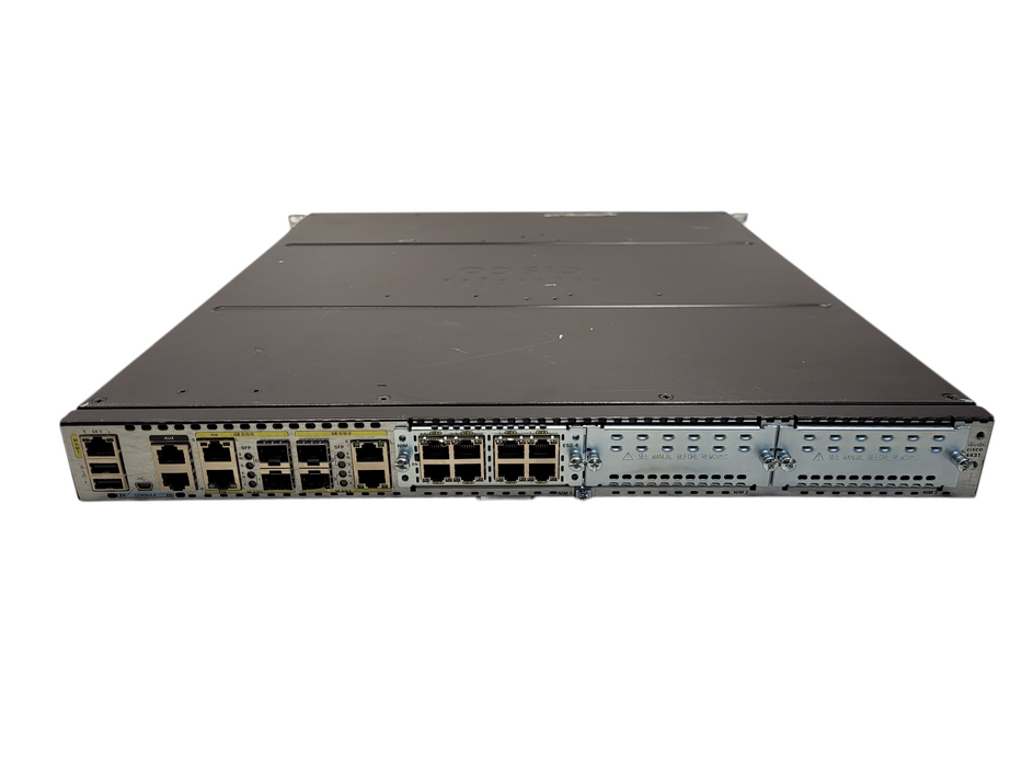 Cisco ISR4431/K9 Series Integrated Services Router, ES2-8, 2x PSU READ