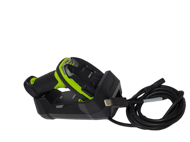Zebra Cordless Barcode Scanner DS3678-ER2F003VZWW w/ Cradle, SEE _