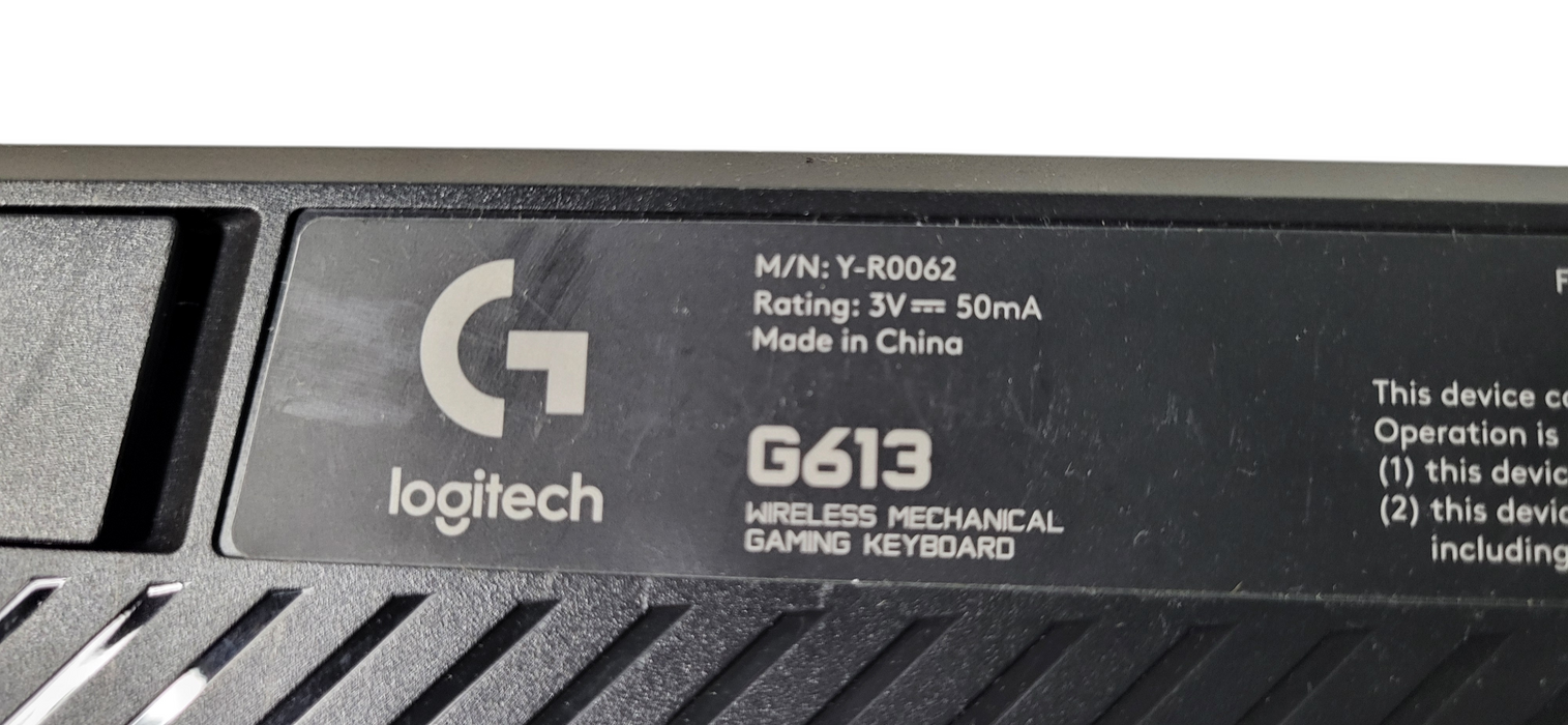 Logitech G613 Wireless Mechanical Gaming  Bluetooth  Keyboard