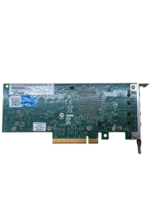 Intel X450-T2 10Gbps PCIe 2-Port Ethernet RJ45 Adapter